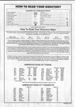 Index and Legend, Harrison County 1990